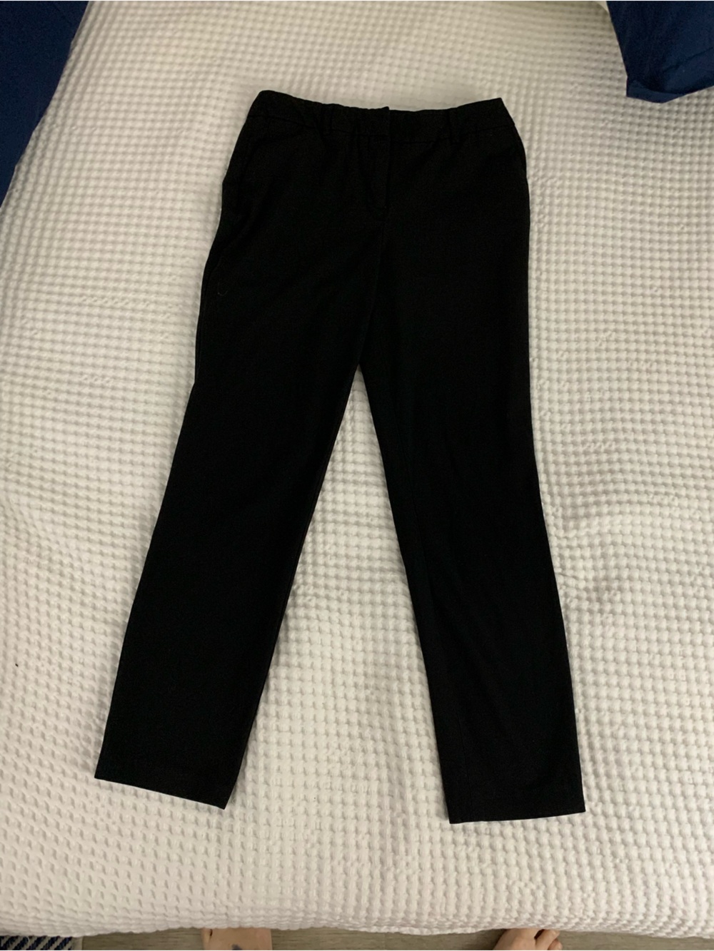 Carolina Belle Black Straight-Leg Trousers Size 2